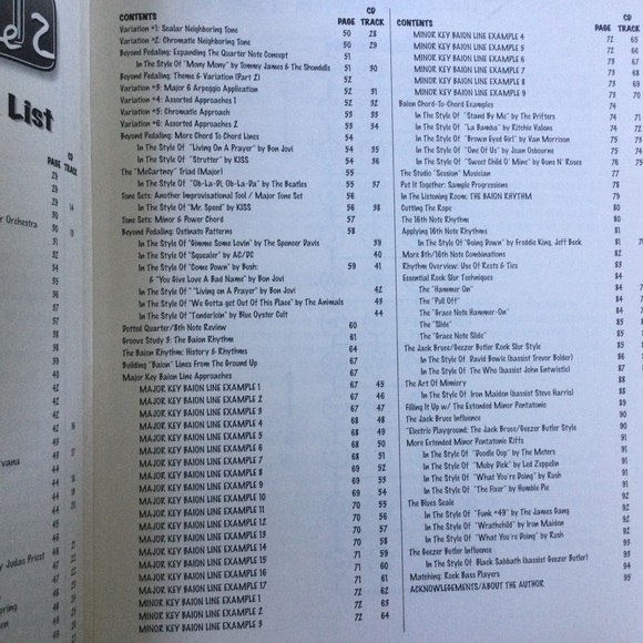 Bass Guitar Book and Cd Basses Loaded Volume 2 Rock Edition - Picture 6 of 12